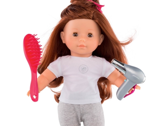 Poupee cheveux longs Ma Corolle poupee Prune avec cheveux au corps souple